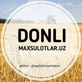 DONLI_MAXSULOTLAR.UZ️