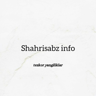 Shahrisabz_info