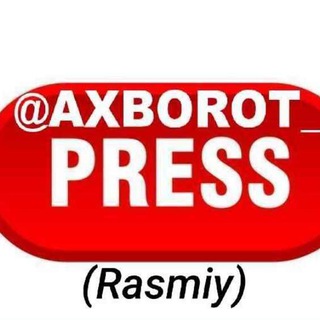AXBOROT_PRESS (Rasmiy) 🇺🇿 Каналга а'зо бўлинг: 👇👇👇