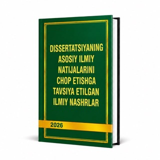 ILMIY NASHRLAR