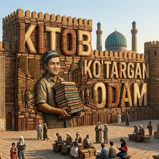 Kitob koʻtargan odam