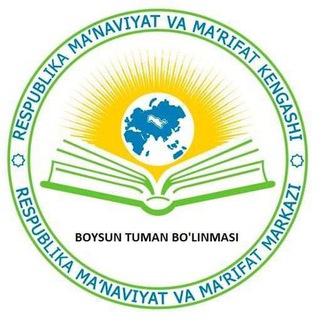 MA'RIFATLI BOYSUN