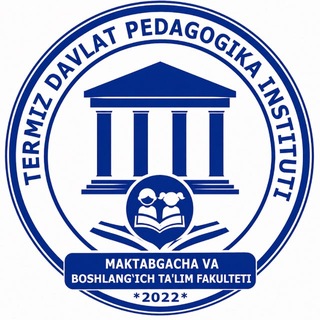 TerDPI Maktabgacha va Boshlang'ich ta'lim fakulteti