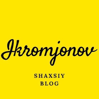 Ikromjonov | Blog