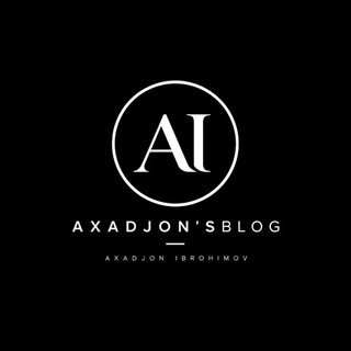 Axadjon's blog