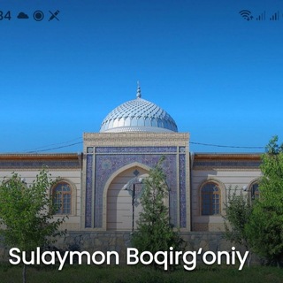 SULAYMON BOQIRG'ONIY MASJIDI