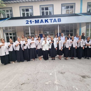 Sariosiyo tumanidagi 21- sonli umumta'lim maktabi rasmiy kanali