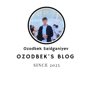 Ozodbek's blog